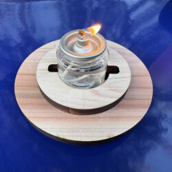 Select Western Cedar Round Base