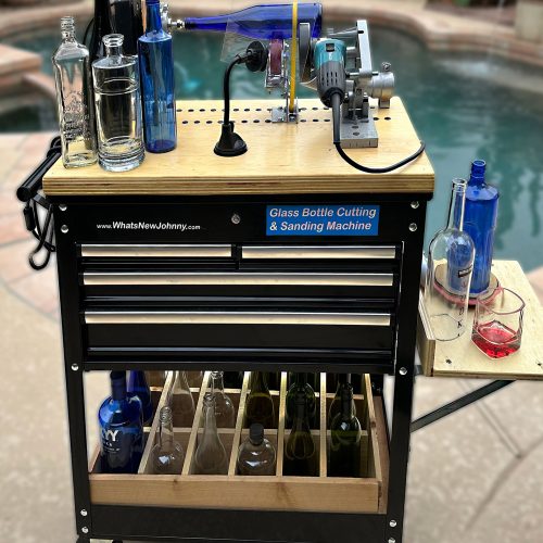 New Glass Bottle Cutting and Sanding Machine